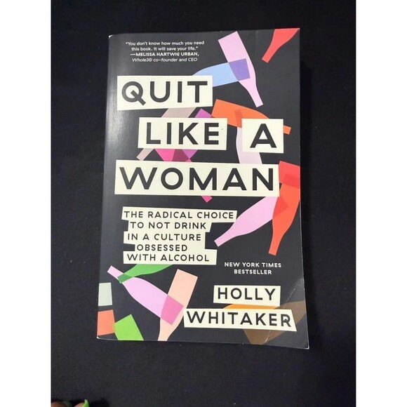 no brand Other - Quit Like a Woman by Holly Whitaker Paperback Book Sobriety Recovery Nonfiction